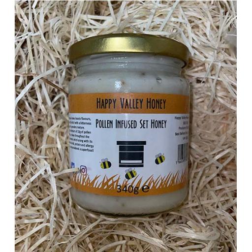 Pollen Infused Soft Set Honey
